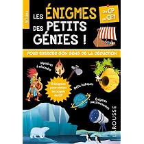 Amazon.fr - Les énigmes des petits génies CP-CE1 - Herman, Valérie